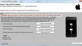 RedSn0w screenshot
