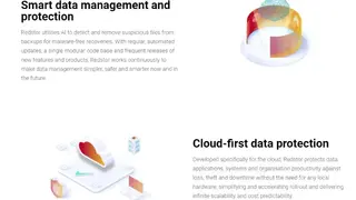 Redstor Backup and Archiving screenshot