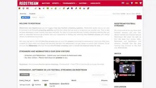 Redstream screenshot
