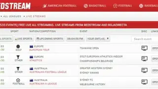 RedstreamSport screenshot