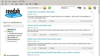 Reedah screenshot