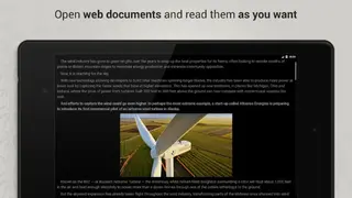 Reedy. Intelligent reader screenshot