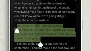 Reedy. Intelligent reader screenshot
