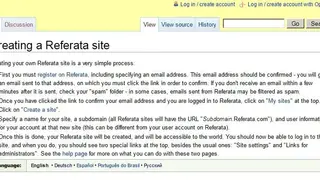 Referata screenshot