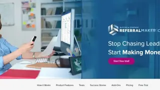 Referral Maker CRM screenshot