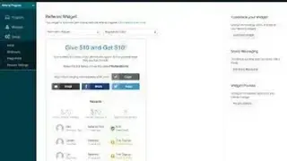 Referral SaaSquatch screenshot
