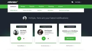 Refersion screenshot