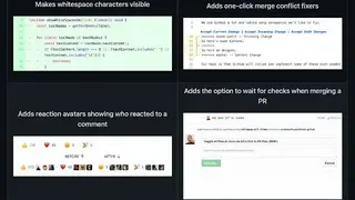 Refined GitHub screenshot