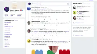 Refined Twitter screenshot