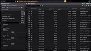 Refinitiv Company Data screenshot