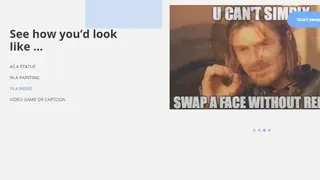Reflect Step I: Face Swap screenshot