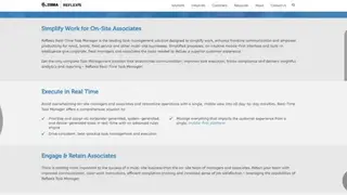 Reflexis Task Manager screenshot