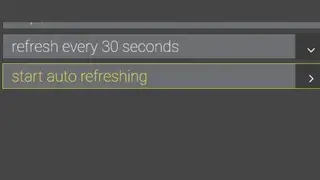 RefreshThis screenshot