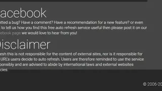 RefreshThis screenshot