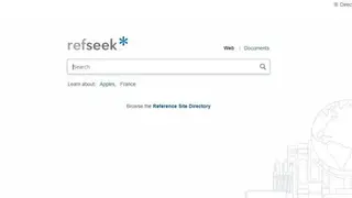 Refseek screenshot