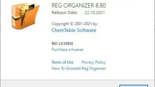 Reg Organizer screenshot