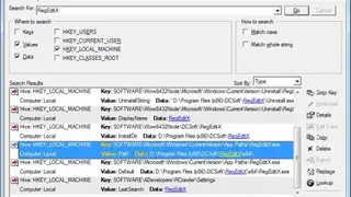 RegEditX screenshot