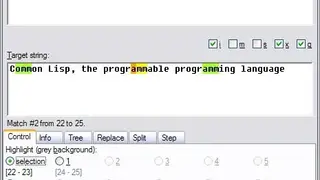 Regex Coach screenshot