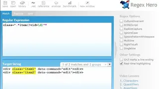 Regex Hero screenshot