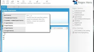 Regex Hero screenshot