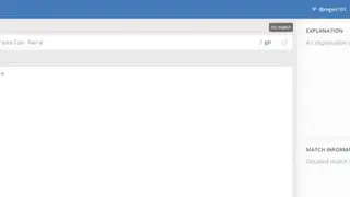 Regex101 screenshot