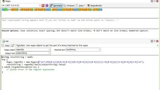 RegexMagic screenshot