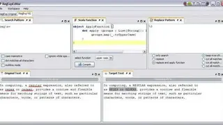 RegExpEditor screenshot