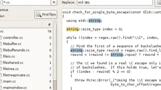 Regexxer screenshot