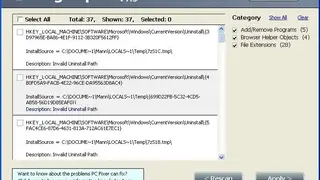 Registry Repair screenshot