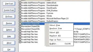 Registry Repair screenshot