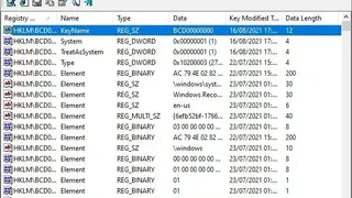 RegScanner screenshot