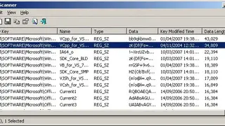 RegScanner screenshot