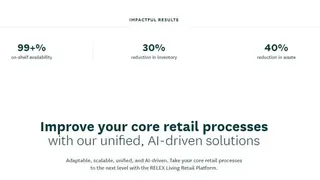 Relex Solutions screenshot