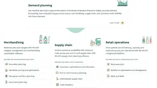 Relex Solutions screenshot