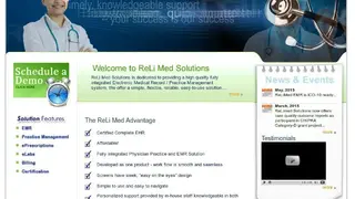 Reli Med EHR screenshot