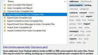 ReliefJet Essentials for Outlook screenshot