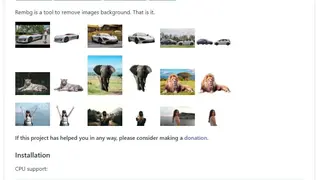 Rembg screenshot