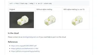 Rembg screenshot