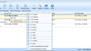 Reminder Commander screenshot