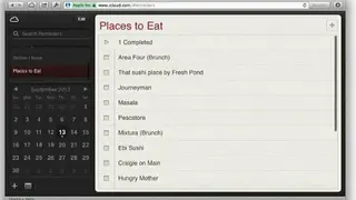 Reminders screenshot