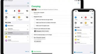 Reminders screenshot