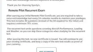 Remote Pilot Drone Test Prep screenshot