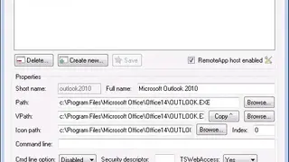 RemoteApp Tool screenshot