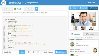 Remoteinterview screenshot