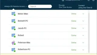 RemotePC screenshot