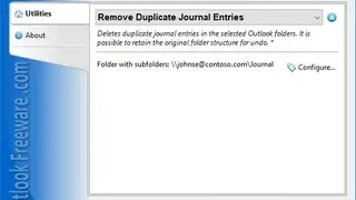 Remove Duplicate Journal Entries screenshot
