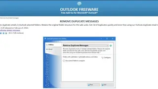 Remove Duplicate Messages for Outlook screenshot