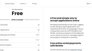Rentler Landlord Software screenshot