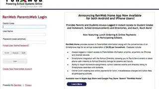 RenWeb screenshot
