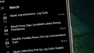 RepCount – Gym Log & Workout Tracker screenshot